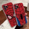 Marvel Spiderman Transparent Phone Case For iPhone 17 Pro Max 17E 11 12 13 14 15 16 Pro Max 15 Plus 17 Air 16E 7 XS Soft Cover