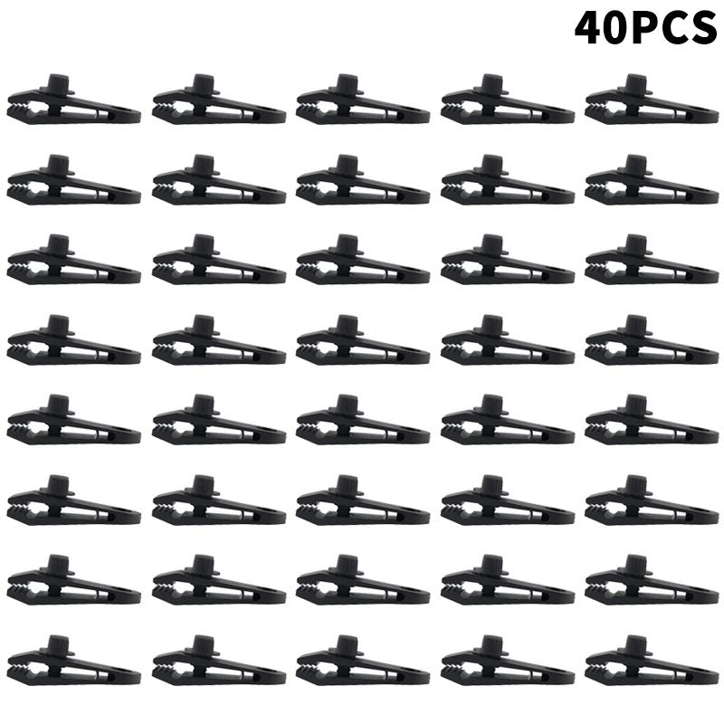 Heavy Duty Tent Clip Tarp Clips Lock Grip Tent Clamps Clamps For Tarps Awnings Camping Car And Swimming Pool Covers