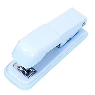 Bürohefter für 24 6 26 6 60 mm Tiefe Ergonomischer müheloser Tischhefter für Schüler Lehrer Himmelblau