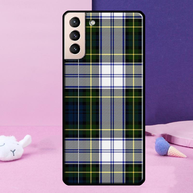 Clan Stewart Dress Tartan Karomuster Handyhülle für Samsung Galaxy S25 S24 Ultra S9 S10 S20 S21 S22 Plus S23 FE S24 FE Hülle