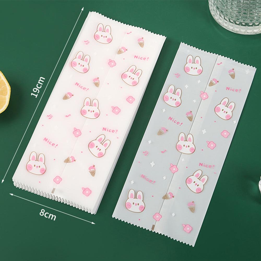 Homemade Packaging Bag 100Pcs Protective Cover Cute Ice Cream Bags  Ice Popsicle