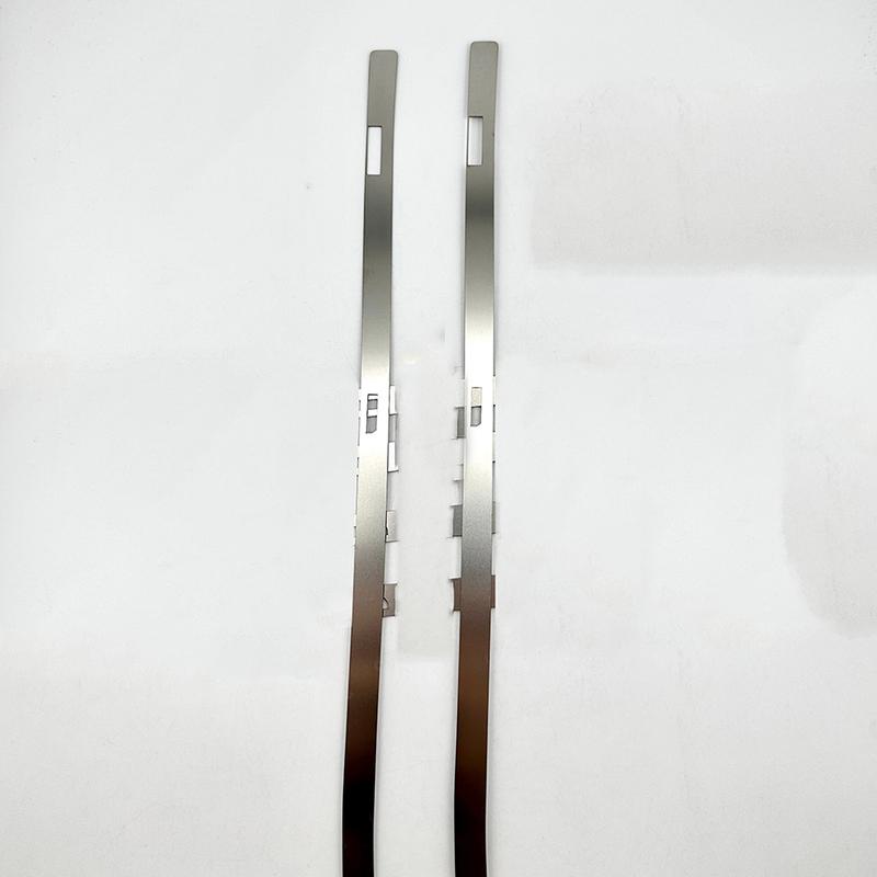 Wooeight 2Pcs Front Bumper Repair Metal Plate Buckle Reinforced Stainless Steel Bracket For Toyota Highlander 2012-2014 Parts