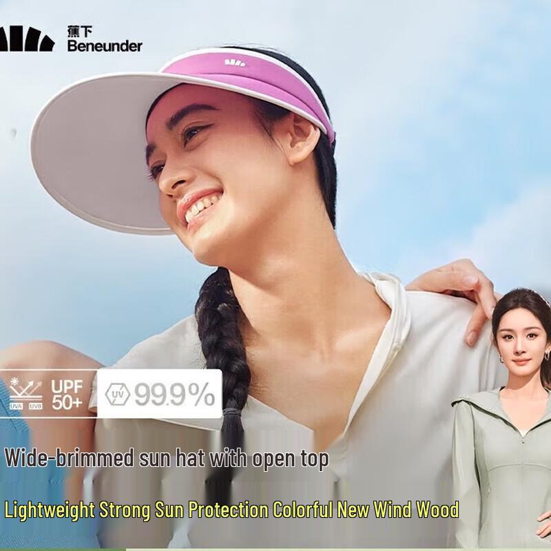 Beneunder Yang Mi Style UV Protection Visor Hat