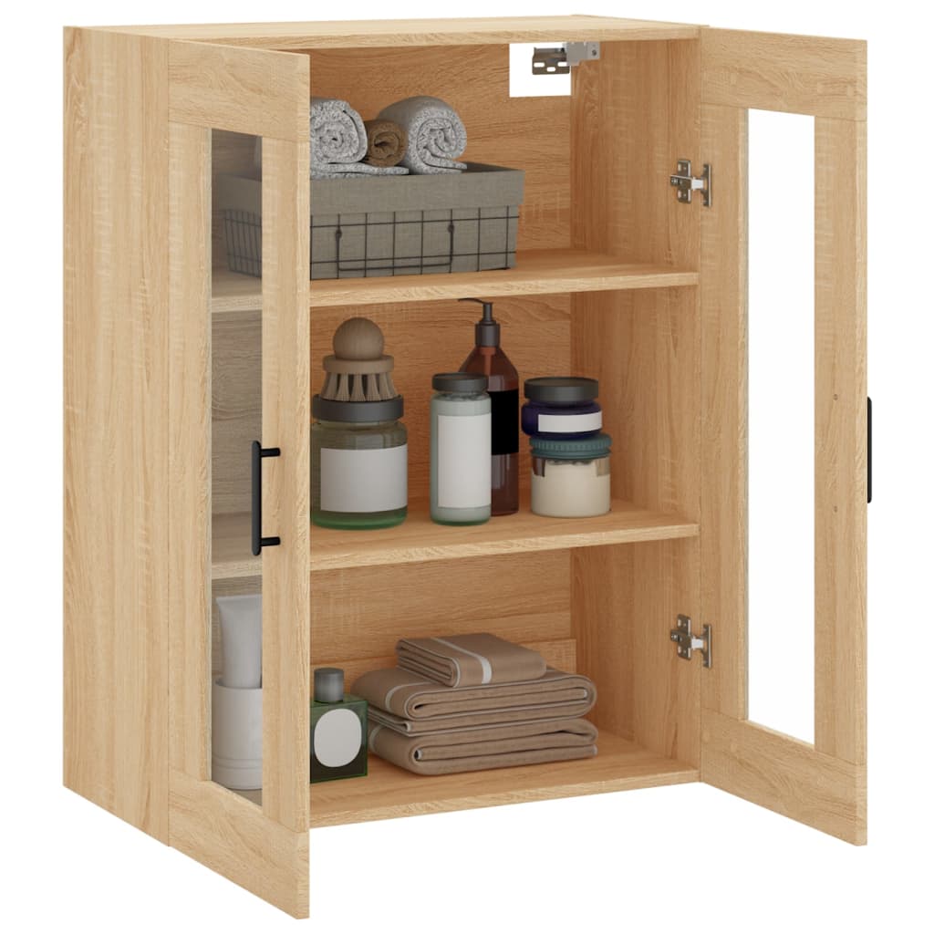 Wall Cabinet Sonoma Oak 69.5 x 34 x 90 cm