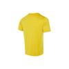 Nike Logo Print Training Fitness Crew Neck Short Sleeve T-Shirt Men Tops Yellow CZ9185-709