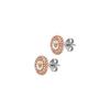 Sunflower Design Light Luxury High-End Mother Of Pearl Stainless Steel Earrings Women Earrings Rose-Gold EGS3019221