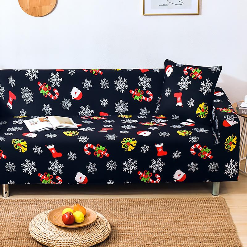 

Christmas Style Sofa Slipcovers Stretch Non Slip Sofa Covers For Living Room Armchair Couch Cover Furniture Protector Removable 1pc1-seat 90-140cm