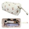Large Capacity Hair Dryer Storage Bag, Quilted Portable Handheld Travel Case for Curling Iron, Multi-purpose Organizer Pouch KTB