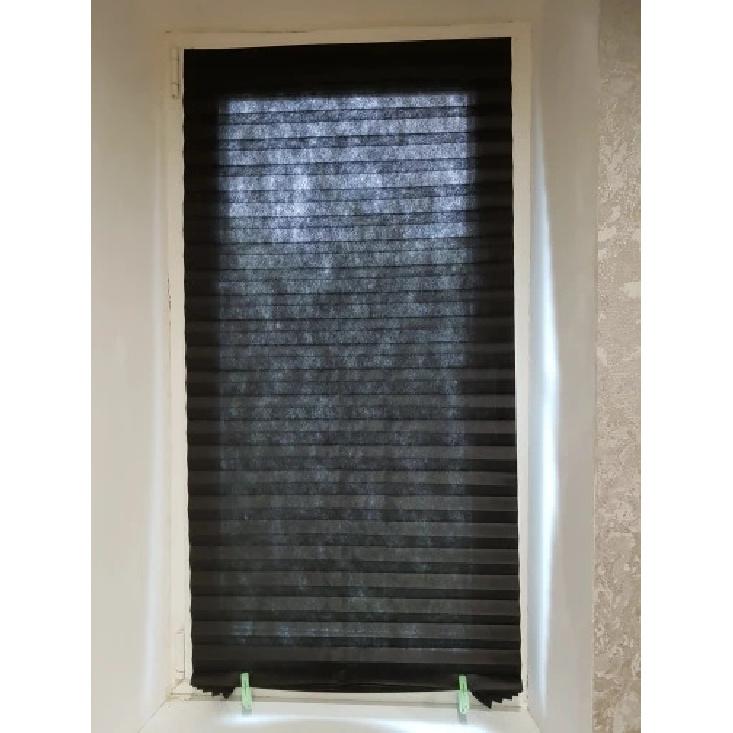 Dropshipping House Apartment Use White Blinds Adhesive Pleated Blinds Shades Window Door To Protect From Sun