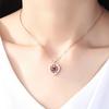 Women Fashion 925 Pure Silver Delicate Necklace Neck Chain Elegant Jewelry