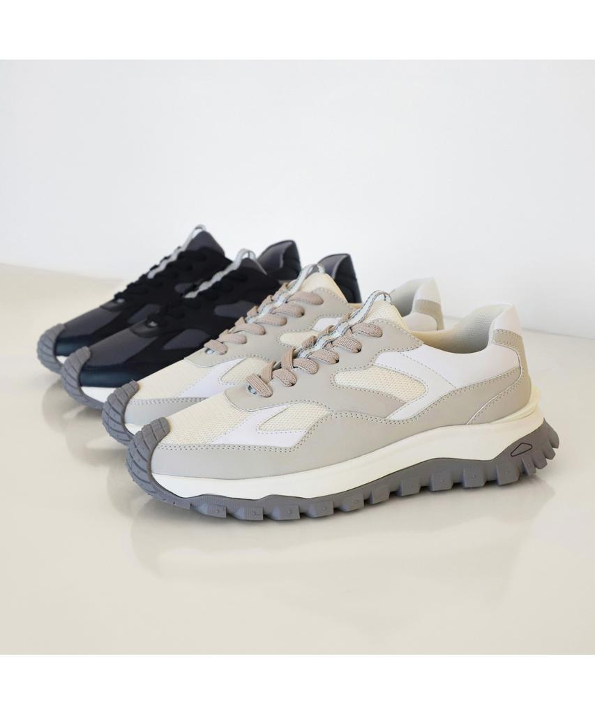 Elcanto Matsu Men'S Trail Pattern Sporty Sneakers 4Cm Lcms51M613