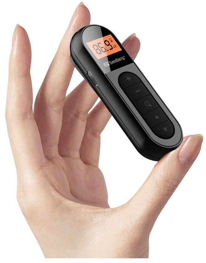 Портативное радио Sandberg Pocket FM Recharge (421-01) черный