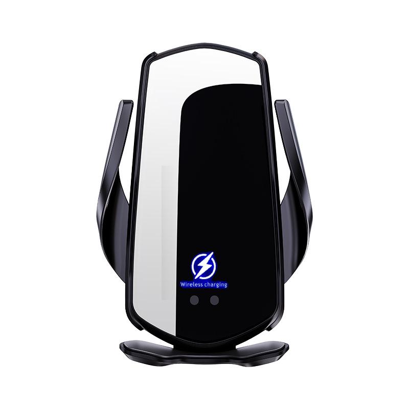 Car Wireless Charging Phone Holder - Auto Open/Close, Anti-shake, Navigation Support, In-car Stand Accessory