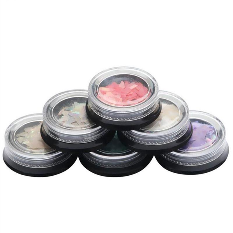 1 Box Nail Decoration Small Shells Debris Nail Modification 6 Color Nail Bueaty Nail Art