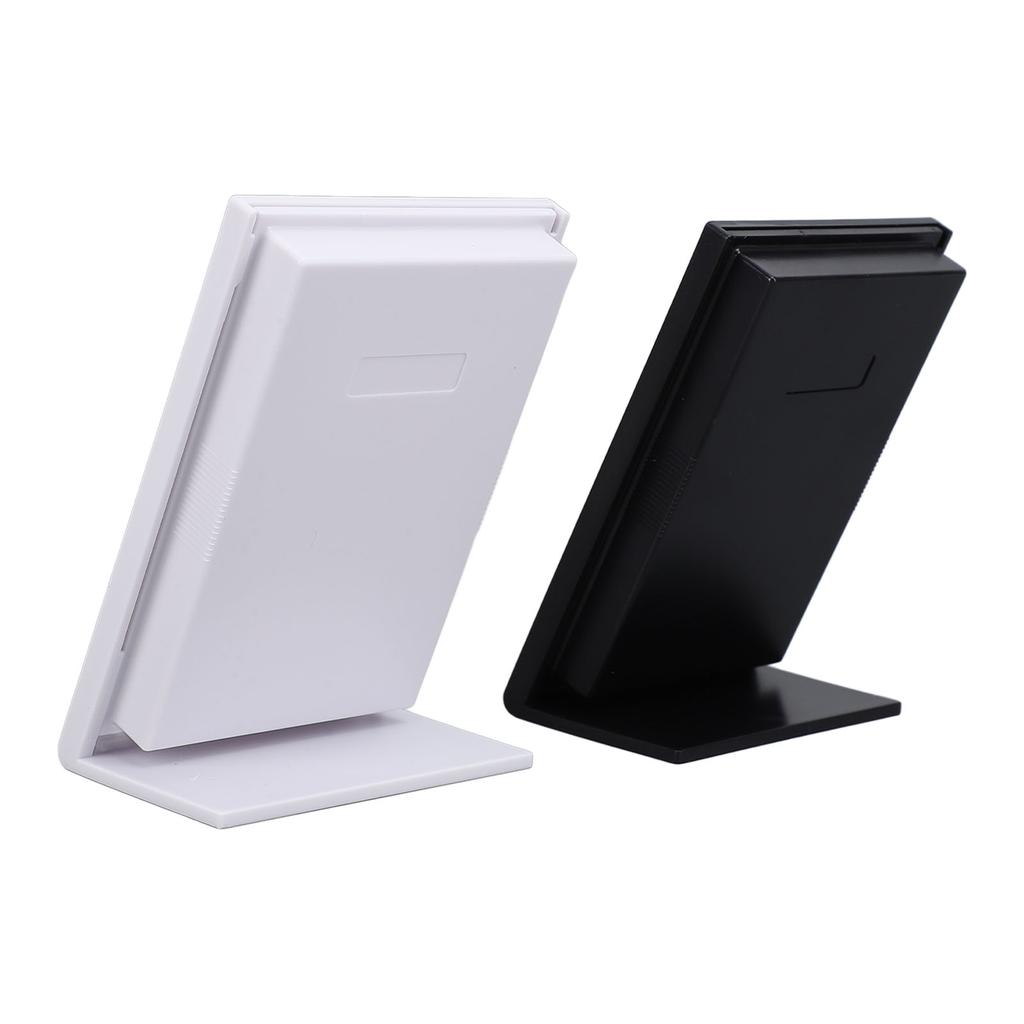 2pcs L Shape Photo Frame Acrylic Collectible Decoration Simple Ideal Present Slanted Picture Frame f