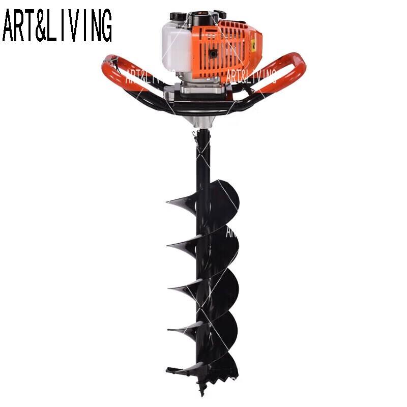 Портативный бензиновый бурав для земли и льда