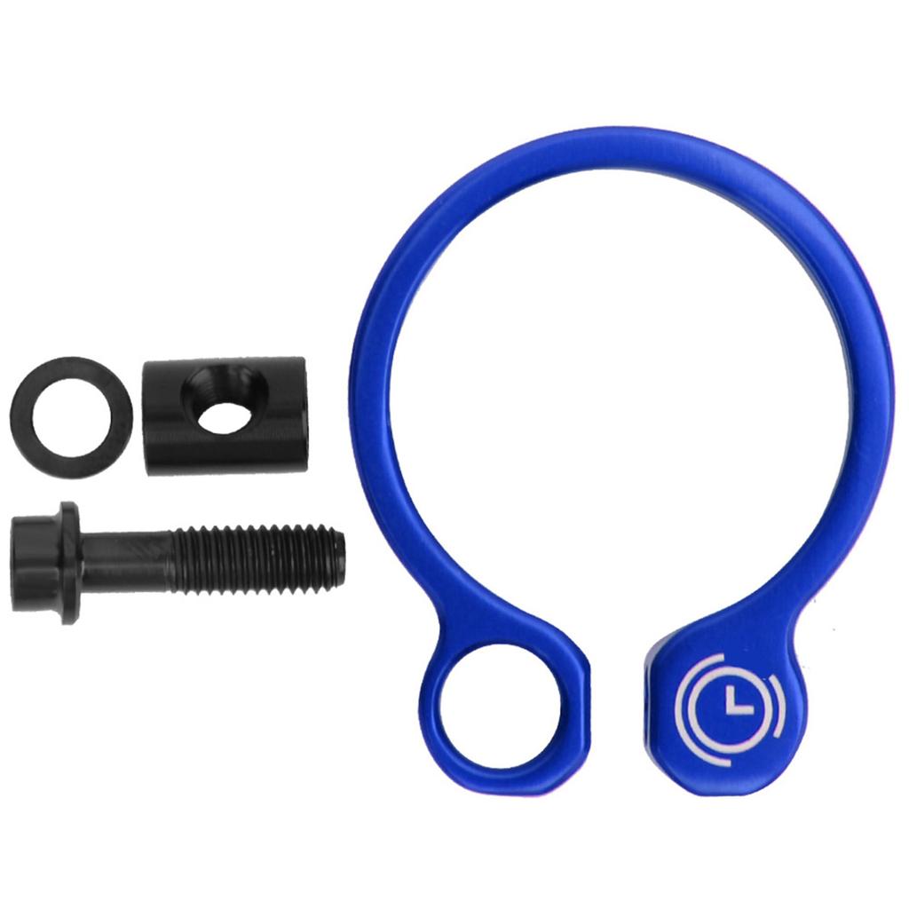 Aluminum   Alloy Bike Lock Seat Clamp with Screw Nut for Mountain Road  