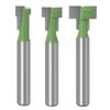1/3 pz 1/4 pollice 6 mm gambo T slot router bit bullone esagonale foro chiave foro chiave lavorazione del legno fresa fresa finale