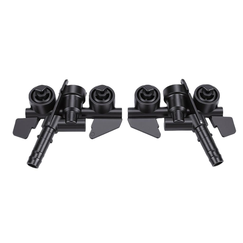 2pcs Headlight Washer Nozzle Left Right 61674290867 Headlight Washer Jet Spray Nozzle Replacement for 3 Series E46 1999