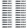 3D Xdrive 20d 30d 35d 40d 50d 20i 25i 30i emblema de guardabarros de coche pegatina de insignia de maletero para BMW X1 X3 X4 X5 is2
