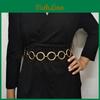 Geometric Metal Body Chain With Minimalist Design For Hip Hop Style Men Women