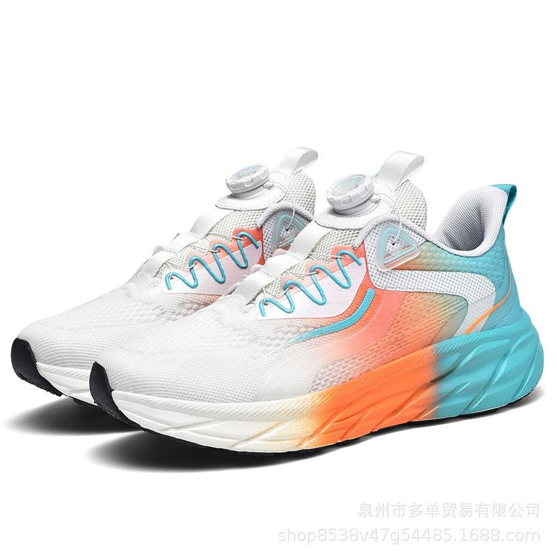 

Men s and women s same extra large size rotating button light cushioning comfortable low-top soft-soled outdoor casual sports shoes 48