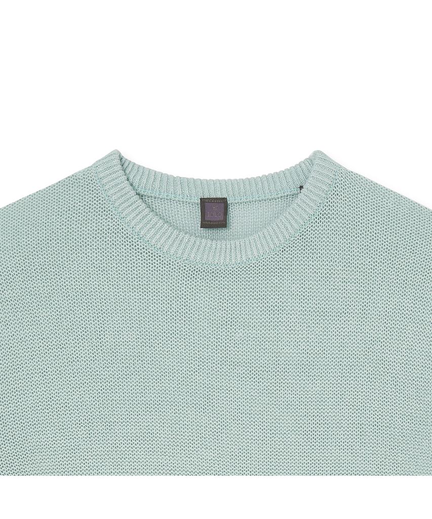 IOLO Cool Linen Half Crewneck_Mint