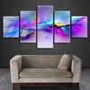 Print Posters Modern Wall Art Frame 5 Pieces Color Abstract Graffiti Scenery Pictures Modular Canvas Paintings Living Room Decor No Frame