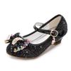 Nuove scarpe autunnali con paillettes, scarpe da principessa in pelle