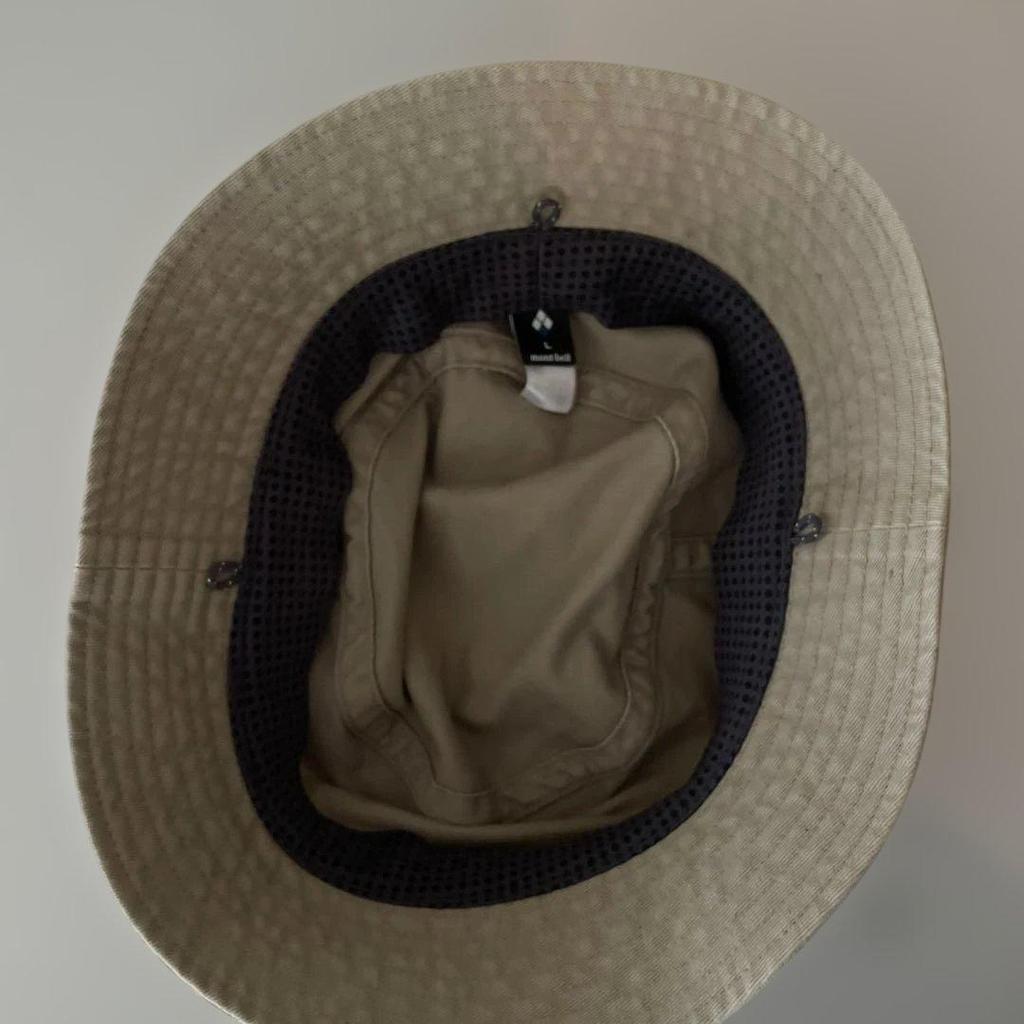 Used Mont-bell Outdoor Hat Beige L Size