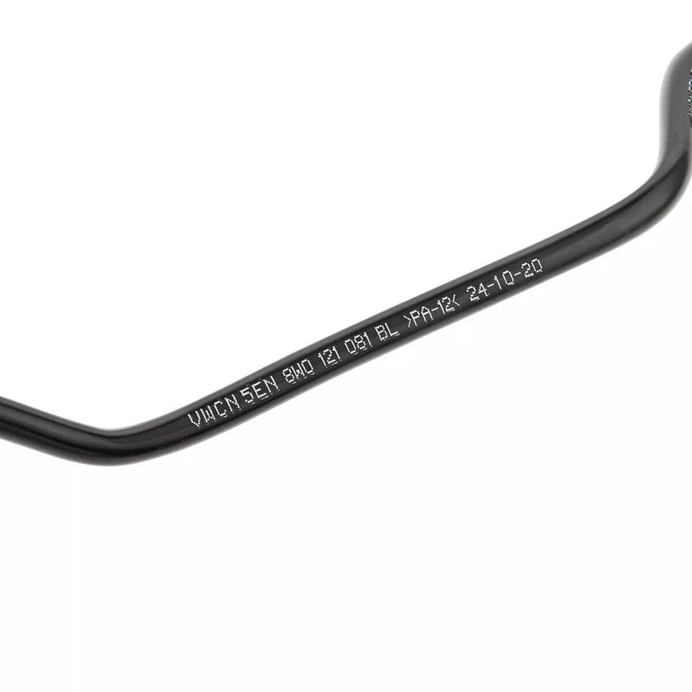 Automobile Parts Coolant Radiator Hose As Picture Shows Stable Characteristics Black Plastic Design Easy Installation