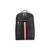 Hassel Red And White Striped Business Zipper Laptop Backpack Men Backpack Black 6231723
