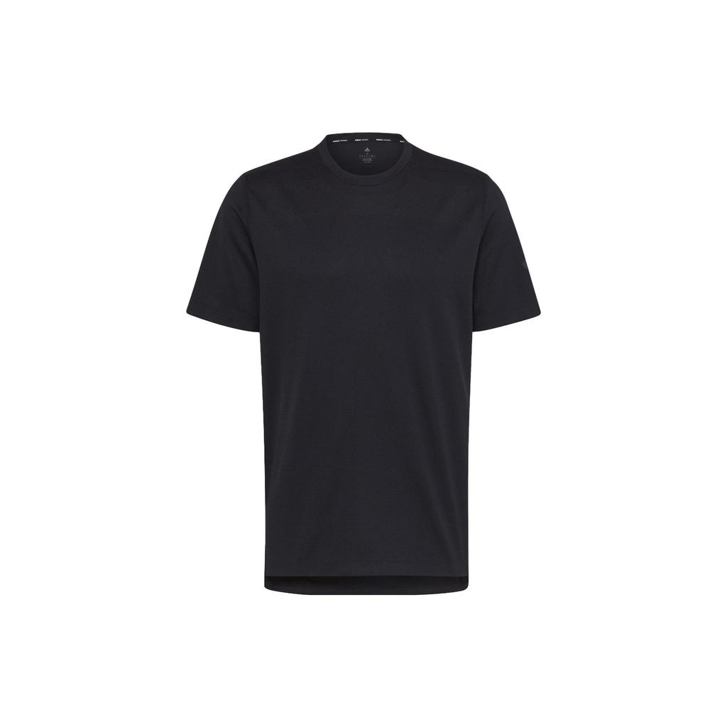 Adidas T Shirts Men's Black Crew Neck Moderate Straight Fit HD3577