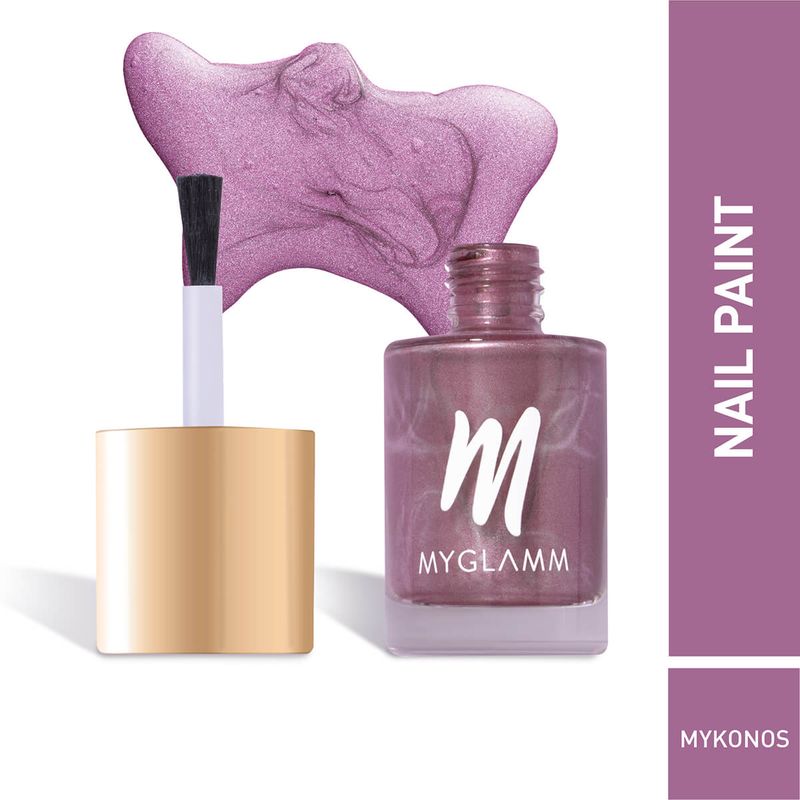 

Лак для ногтей MYGLAMM Wanderlust Chrome Matte - Барбадос Mykonos