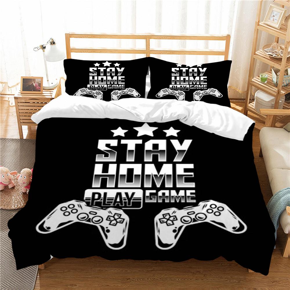 Bedding Suit 3D Gamepad Print Home Bedclothes Hot Sale Bedroom Decor Stylish Comforter Cover Set