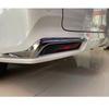  For Honda Odyssey   2024 Car Rear Fog Light Lamp Covers Trim Frame ABS Chrome Exterior Accessories Decoration Stickers