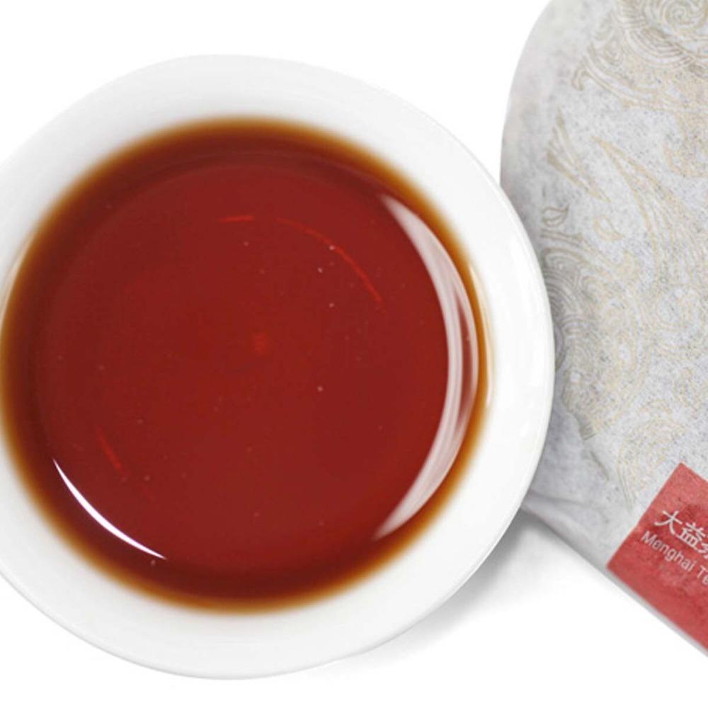 Premium Ripe Puerh Tea Cake 357g Da Yi Classic Gift Box