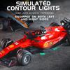 2.4G RC Car 1/64 Mini Alloy Formula Racing Car Remote Control Car Vehicle Toy Lights Radio Controlled Drift Cars Toys Boys Gifts