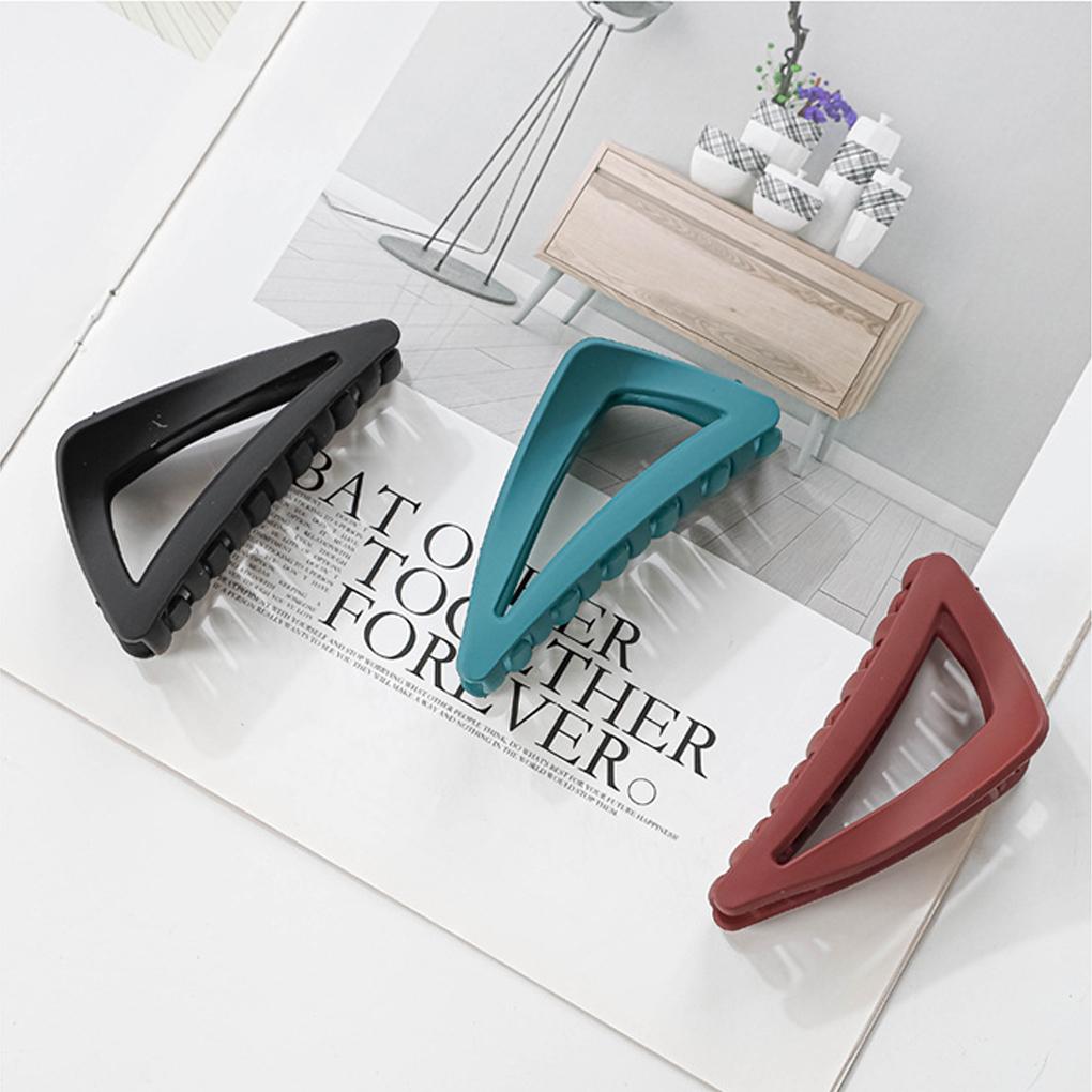 Women Hair Clip Replacement Solid Color Decorative Triangular Hairdressing Hairstyling Ladies Girls Clips Clamp Ornament