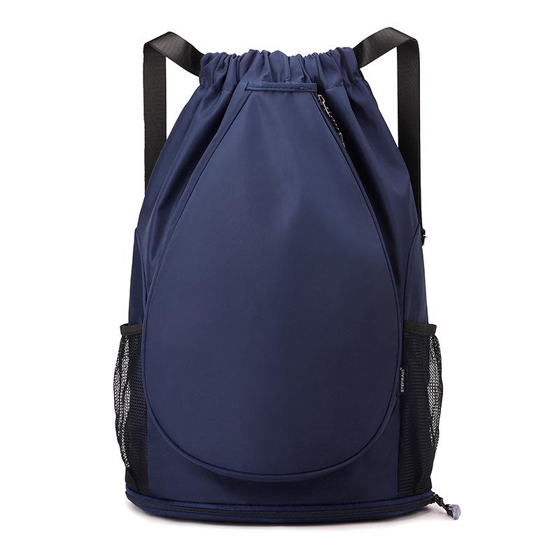 Large Capacity Badminton and Tennis Racket Drawstring Backpack with Custom Printing