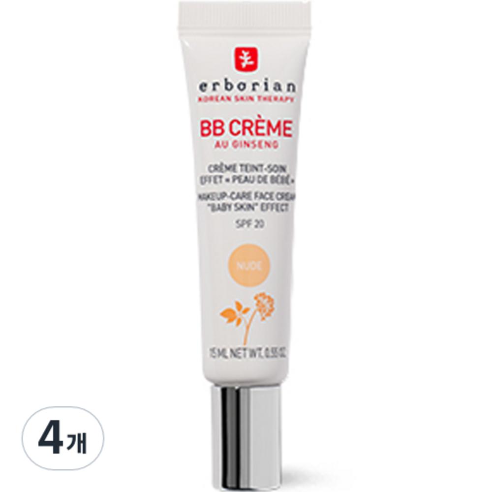 

Erborian BB Cream SPF20, Nude, 15ml, 4 pcs.
