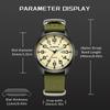 Sunkta Fashion Luminous Men Watches Casual Military Nylon Strap Waterproof Arabic Numerals Men Quartz Watch