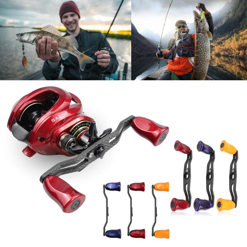 Carbon Fibers Fishing Reels Handle Baitcasting Trolling Reels Handle Rocker