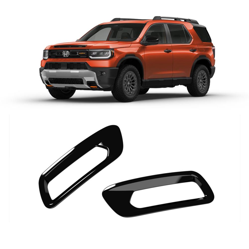 Trim Strips for 2026 Honda Passport Rear Bumper and Fog Light Cover Piano Black