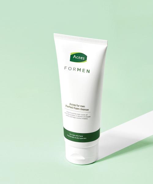 Acnes For Men Perfect All-in-One 200ml + Foam Cleanser 150ml Set