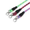 Nylon Double-headed Dog Leash Wave Pattern Walking Dog Rope  Medium Large Dogs
