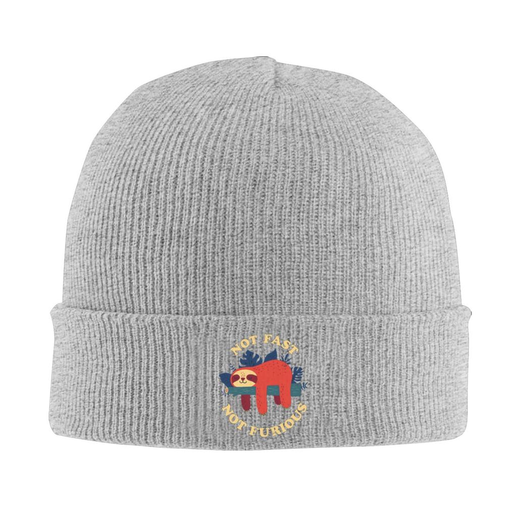 NO Fast No Furious Knitted Hat for Unisex Women Knit Hats Winter Beanies Skull Cap Unisex Soft Warm Winter Hat Outdoor Beanies