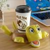 Schildkröte Untersetzer Lustig Kreativ Tassenunterlagen Tee Kaffee Tasse Getränkehalter Geschirr Dekoratives Gedrucktes Ornament Heimdeko