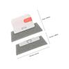 Window Rail Cleaner, Household Cleaning Brush, PP Material Cloth Head, Door Groove Cleaner, Gap Cleaning Goods, Easy To Store Design, 1 Set