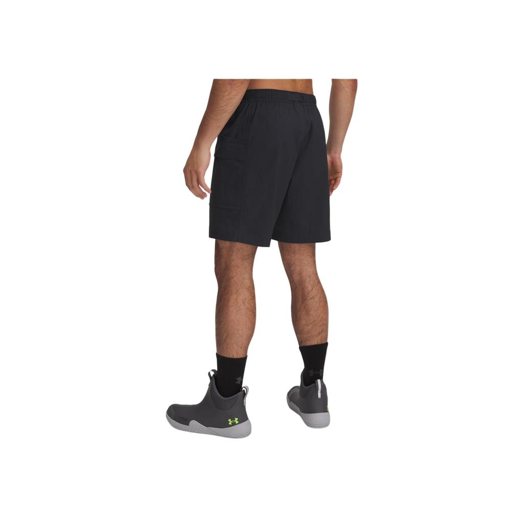 Under Armour Expanse Outdoor Series Woven Durable Stretch Comfortable Casual Sports Shorts Men shorts Medium-Coal-Gray 6000996-016